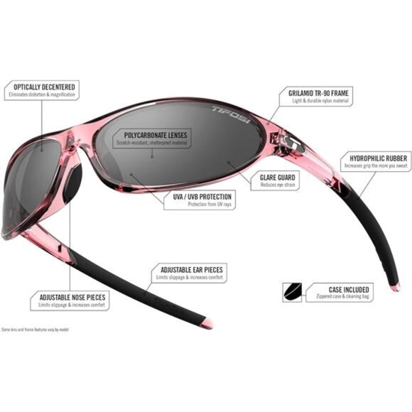 Women's Sport Sunglasses - Ideal for Golf, Hiking, Running and Great Lifestyle - Picture 2 of 8